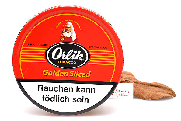 Orlik Golden Sliced Pipe tobacco 100g Tin